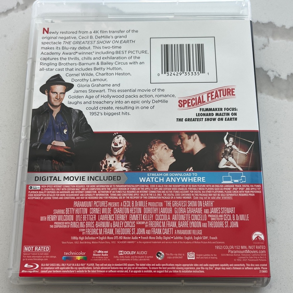 The Greatest Show On Earth Blu-ray - Picture 7 of 9